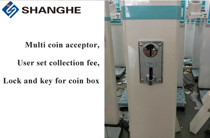 Automated Body Weight And Height Scale Supporting Arabic / Spanish / French