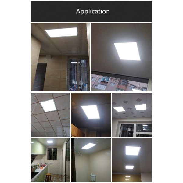 Led Panel Integrated Ultra Slim Led Ceiling Light 30 X 30CM Aluminum