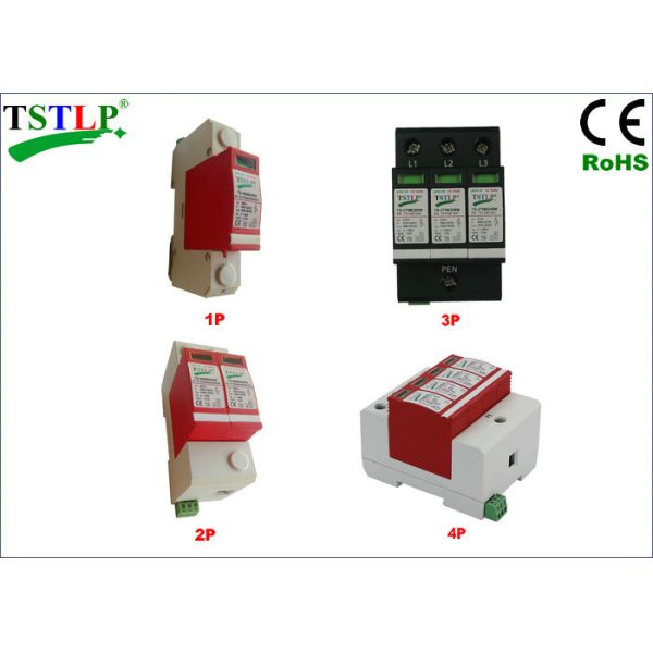 40kA Type 2 Lightning Surge Arrester 75v / 150v / 275v / 320v /380v / 440v