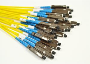 MU - LC / UPC G657A2 Optical Fiber Patch Cord Single Mode Low Insertion Loss
