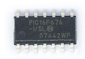 China PIC16F676 Microchip PIC16F6 Series Microcontrollers IC 8bit PIC16F630 CMOS MCU Integrated circuits PIC16F676-I/SL on sale
