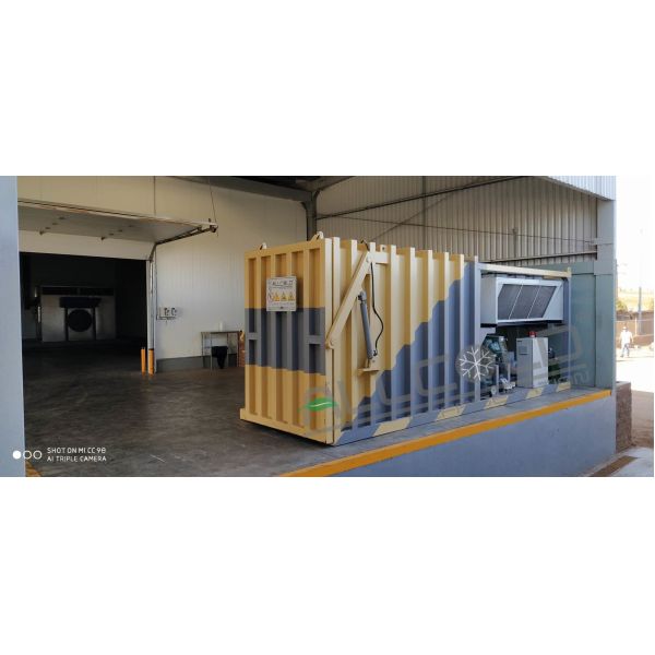 Full Automatic R404A 72KW 3P 4 Pallets Vegetables Coolers