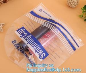 China Cosmetic K Clear Bubble Bags/Hot Sale Slider Zipper Bag, Slider Hook Hanging Zipper Bag, Slider Zipper PVC Pencil on sale