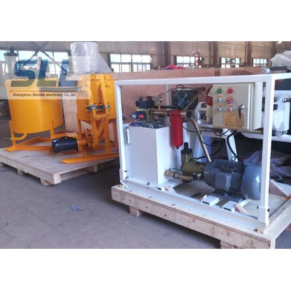 Convenient Cement Grouting Pump For Grout Mixer Machine 2-3 Minutes Per Batch