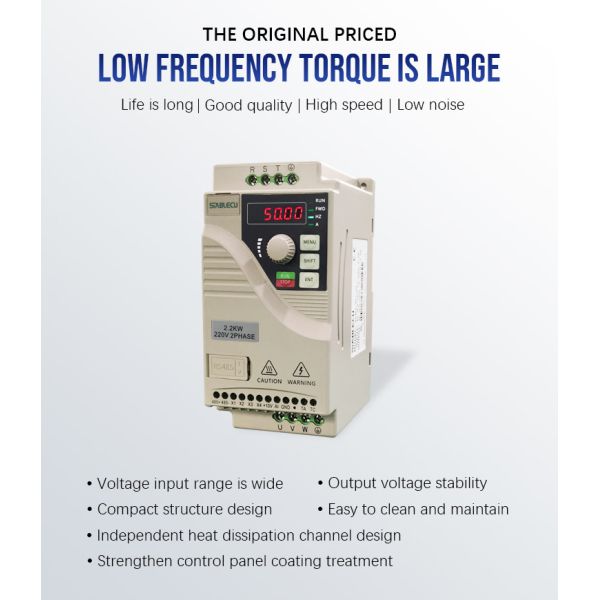 2200W Single Phase Motor Frequency Inverter Mini Series