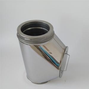 Best 6 Inch 316l Stainless Steel Insulated 90 Degree Tee Fitting Including Drain Cap wholesale