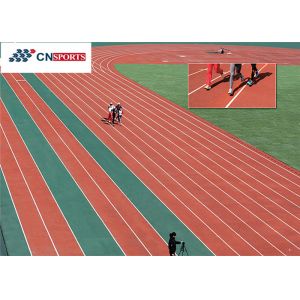 ITF Synthetic Running Track , Non Toxic Sports Running Track 