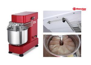 Best 10 Liter Spiral Dough Kneader Machine 750W 12-25r/min For Bread Shop wholesale