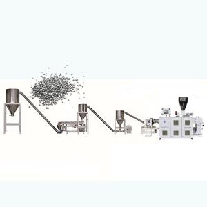China Pvc Plastic Pelletizing Line / Waste Plastic Recycling Machine on sale