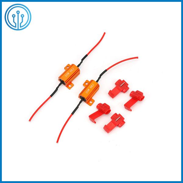 Cheap 25W 6R 5% Ceramic Wire Wound Resistor 25 Ohm 50 Watt Wire Wound Resistor for sale