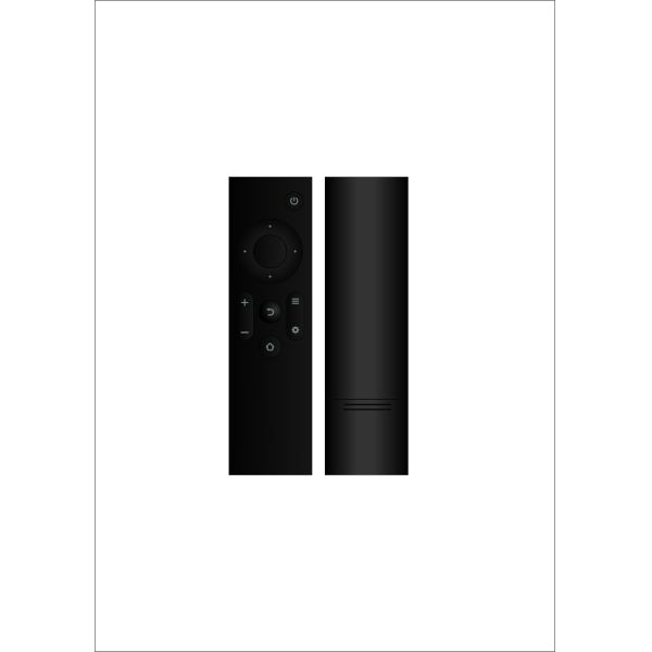 Fully Compliant Digital Set Top Box Remote Control Big Button For Easy Use