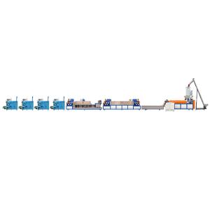 9mm PP Strap Band Extrusion Line , PP Packing Belt Extrusion Machine