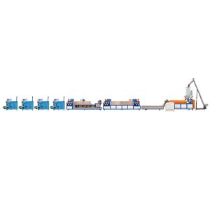 Buy cheap High Accuracy Plastic Strap Making Machine Automatic PP Package from wholesalers