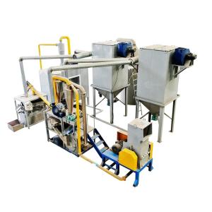 China High Separation Rate 55kW Computer Circuit Boards Separating Machine Recycling Plant on sale