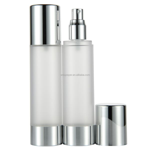 PUMP SPRAYER Sealing Type AS Material 80ml Airless Bottle for Customized Packaging