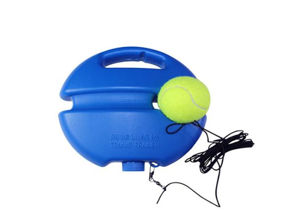 Cheap PE Material Outdoor Exercise Equipment Blue Tennis Ball Training Base for sale