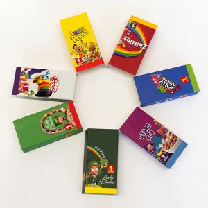 Best Glossy Finish Customized Paper Packing Box Fruit Cigarette Case Packaging wholesale