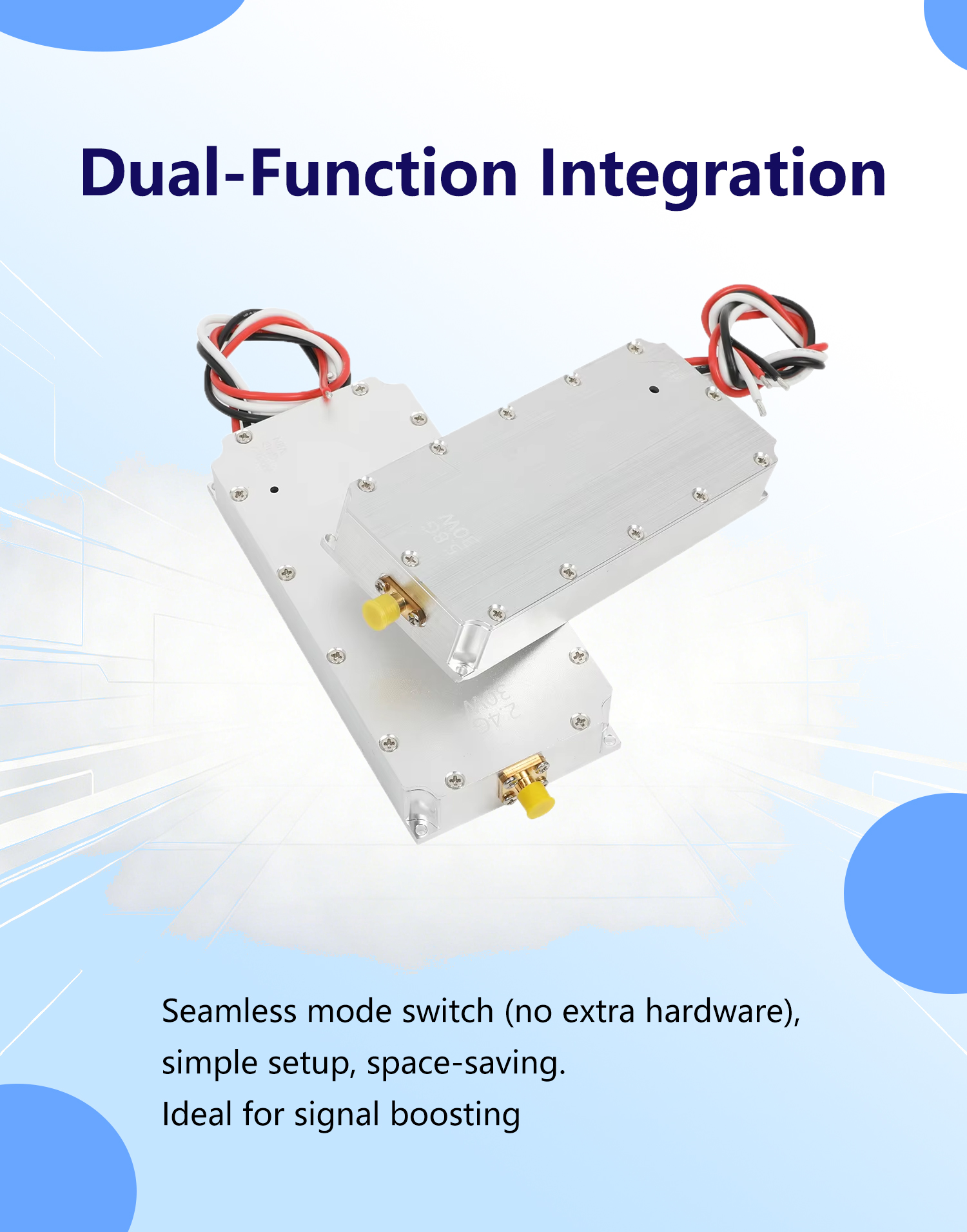 400-700MHz DJI Drone Signal Jammer Module 4K Anti-FPV