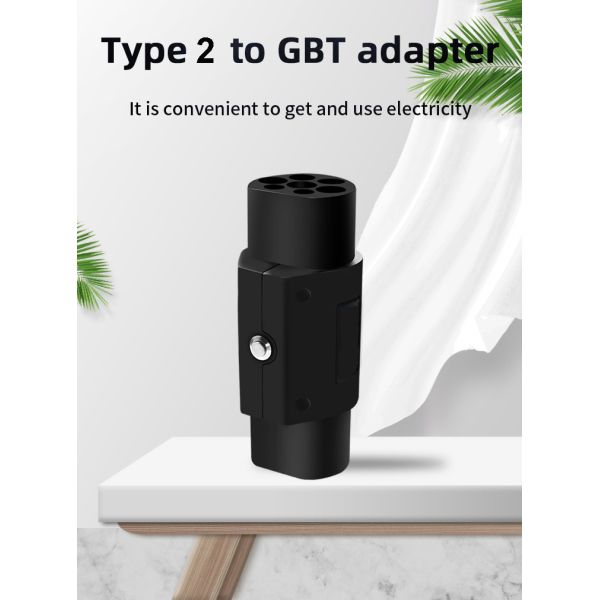 E-mingze EV Charger Power Adapter 32A for Type2 to GBT Adapter Charging Cable Made of High Flame Retardant PC Fuel