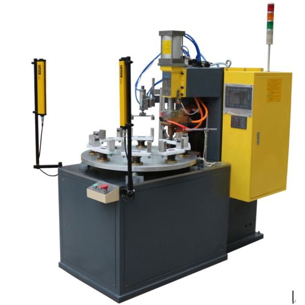 Galvanized Steel Pipe Clamp Automatic Welding Machine with Rotary Table