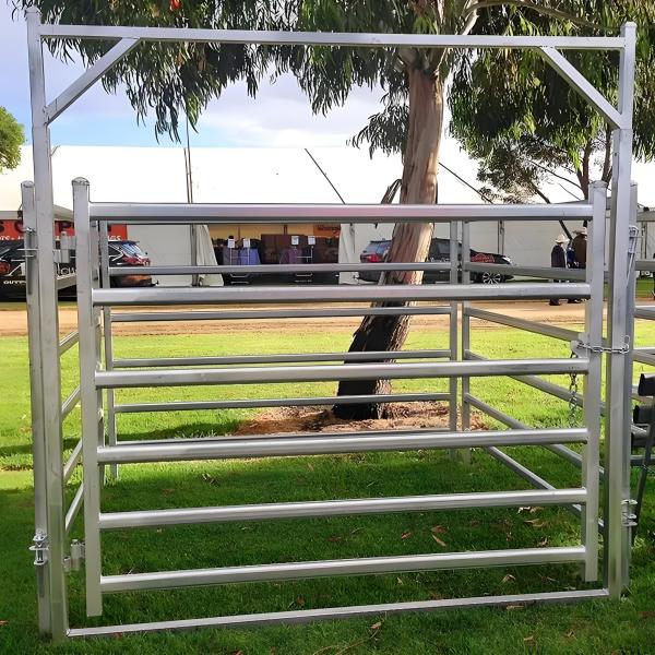 Cheap USA Heavy Duty Livestock Fence Panel Anti Broken Horse Round Pen Panels for sale