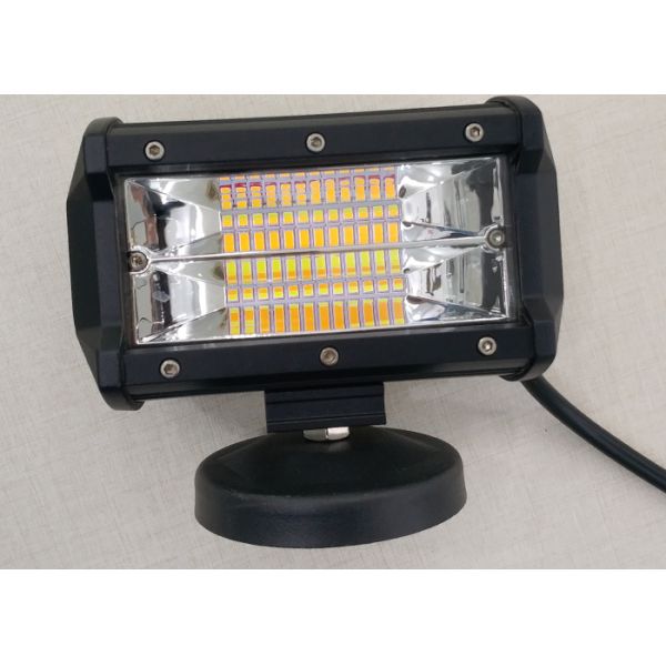 Mini 5 Inch Amber LED Strobe Light Bar , Off Road LED Light Bar Strobe