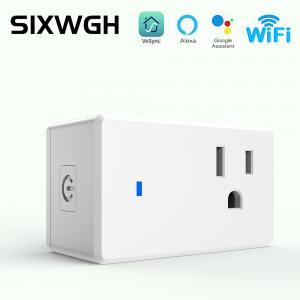 Best 10A Wireless Remote Control Socket 50*50*84mm AI Smart Wireless Wall Outle wholesale