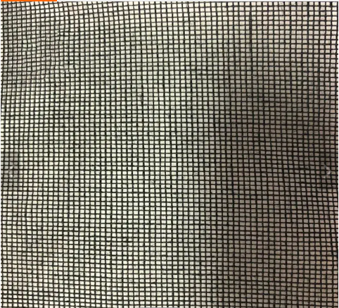 Dipped Coated Woven Polyester Grid Mesh Fabric for Rubber Hose / Tube