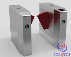 China LED Direction Indicator Metro Station Access Control Flap Turnstile for Office Building on sale