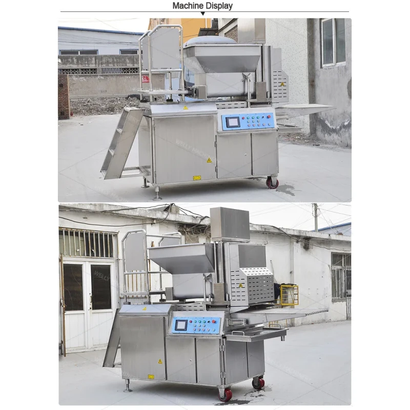 Intelligent Automation Meat Pie Form Machine Burger Patty Maker Machine Beef Cutlet Making Machine