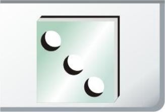 Stone Grain PE Aluminum Composite Panel with 0.26mm Aluminum Layer Customizable Size for Lobby Walls