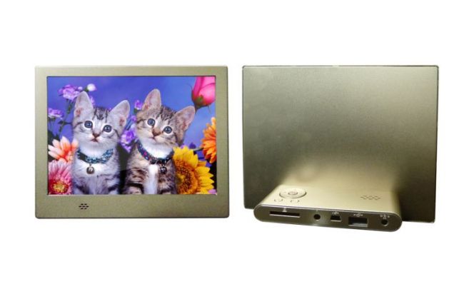 large digital picture frame wall