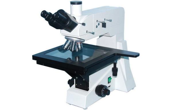 Cheap Trinocular Upright Reflected Digital Metallurgical Microscope with Polarizer Device for sale