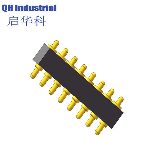 Cheap 8Pin Brazil Aerospace Connector 4Pin spring loaded pin Magnetic Connector Magnetic Charging Connector for sale