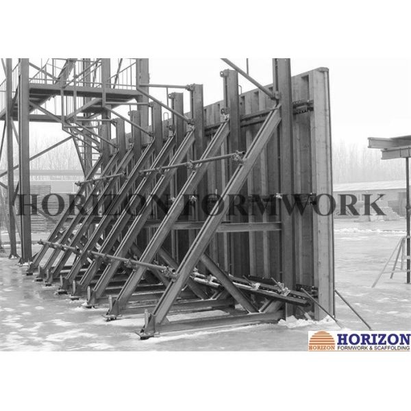Adjustable Single Sided Wall Formwork , High Tensile Steel Single Sided Formwork
