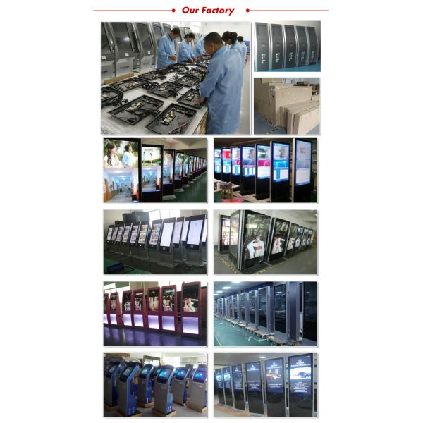 TFT Type Digital Advertising Display Digital Signage Commercial Displays