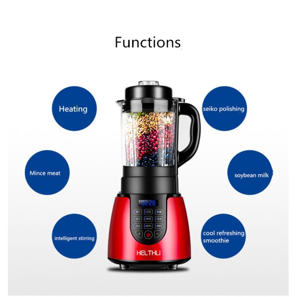 High Level Heated Food Processor 23000r/Min Max Rotate Speed With Print Spraying Color