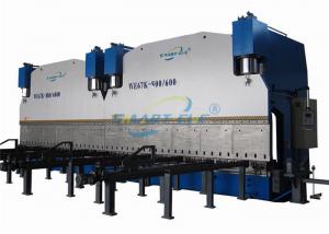 China Large CNC Tandem Hydraulic Press Brake Bending Machine For Producing Electrical Poles on sale