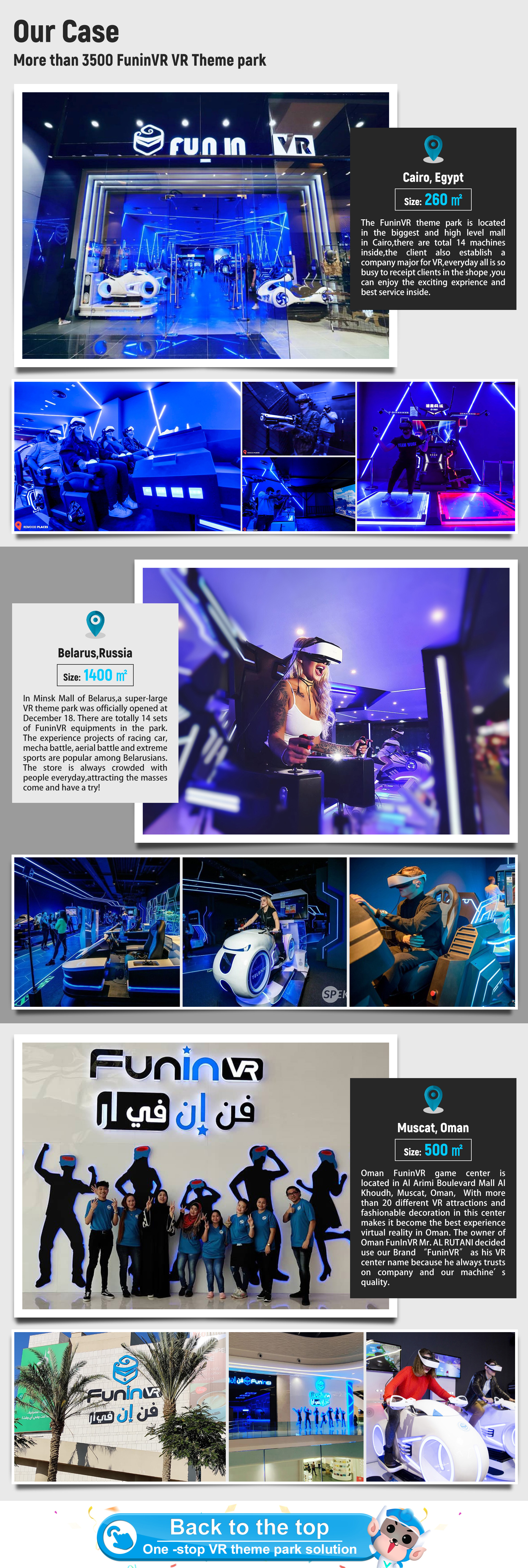 Interactive Amusement Park Shooting Vr Standing Platform 9D Virtual Reality Treadmill