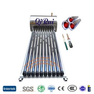Customized Request Portable Solar Water Heater 100L 150L 200L 300L Pressurized Vacuum Tube