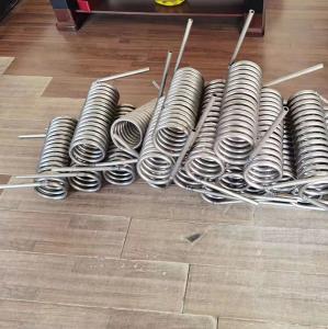 China Energy Saving Pure Titanium Heat Exchanger Coils For Swimming Pool on sale