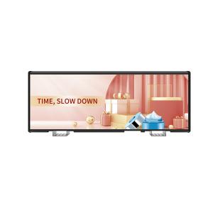 China OEM P3 LED Screen Taxi Top LED Display DC 9v-36v Taxi Rooftop Advertising Signs on sale