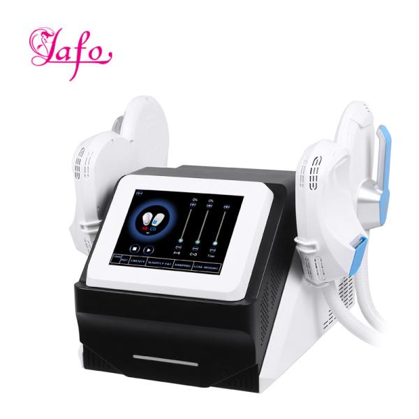 Cheap 2022 4 handle hiemt muscle building machine electromagnetic stimulation device / fat burning muscle stimulation hiemt LF for sale