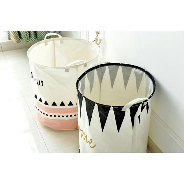 40*50cm 35*45cm Collapsible Laundry Hamper Box With Wire