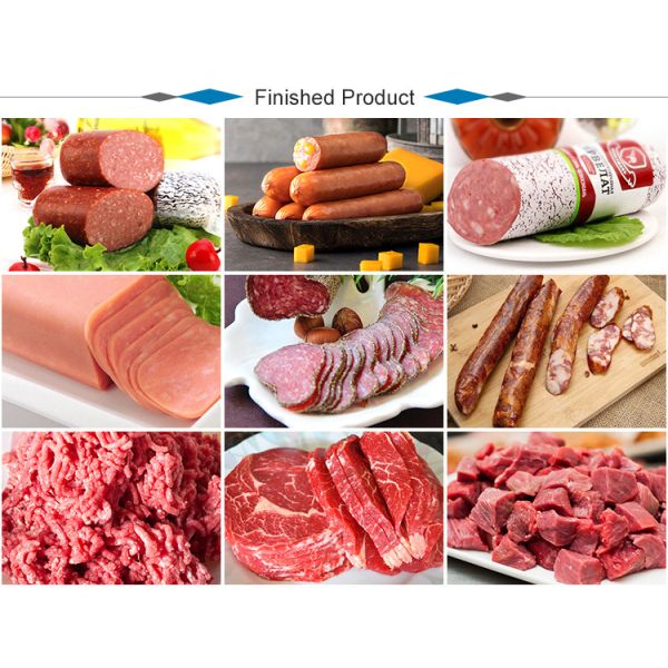 Stuffer Sausage Processing Machine / Automatic Sausage Filler Machine