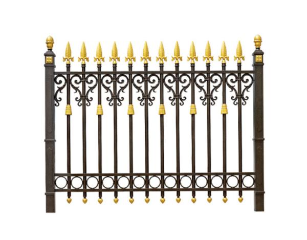 Cheap Villa Cast Iron Fence For Outdoor Terrace , Cast Iron Garden Decor for sale