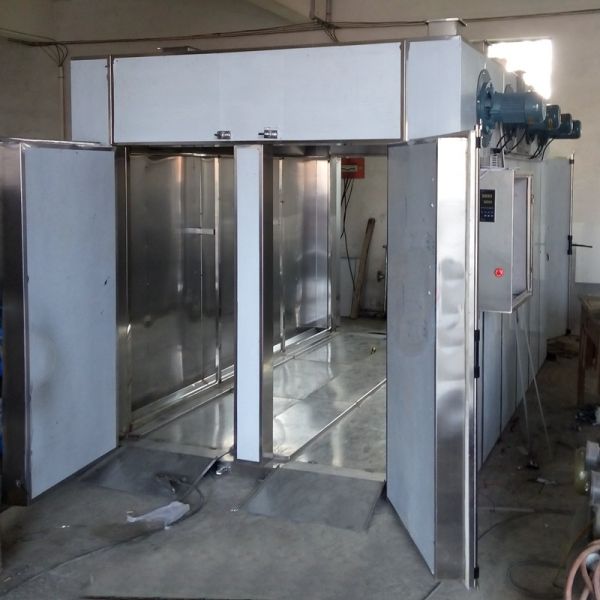 PLC 4 Rack Pharmaceutical Drying Oven Industrial Dryer Machine To Make Dried Fruit