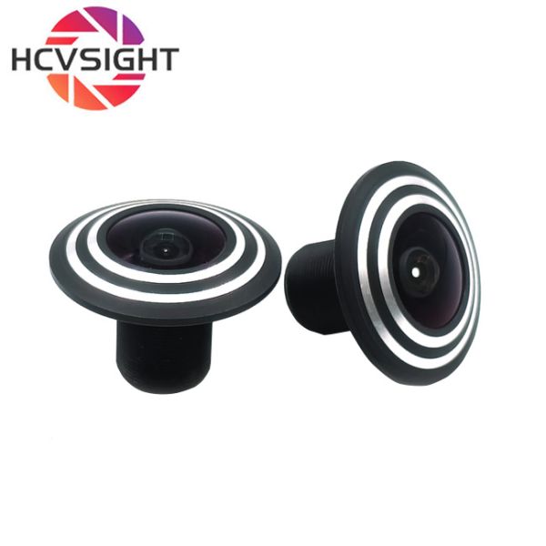 1.66mm Fisheye Lens For Ultra-wide-angle Security Cameras M12 Mount 1/2.7" F2.0