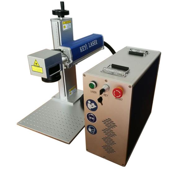 Cheap Optical Fiber Laser Marking Machine Raycus 20w Source for sale
