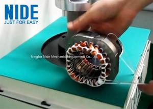 China AC Induction Motor Stator Washing Machine Coil Lacing Equipment on sale
